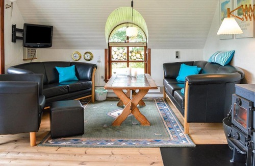 Sondervig House | Holiday home Nordsøvej with fireplace
