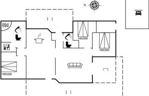 Lyngsa House | Holiday Home Østmar - 1-2km from the sea by Interhome
