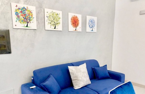 Scalea House | Holiday Home "Stefy's House, Blu Room" with Garden & Wi-Fi