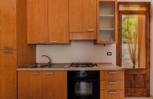 Presicce House | Holiday Home "Tenuta La Saracina - Villino 5" with Sea View, Balcony & Wi-Fi