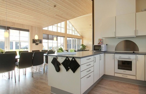 Saksild Strand House | Holiday home with a great plot of land and pool