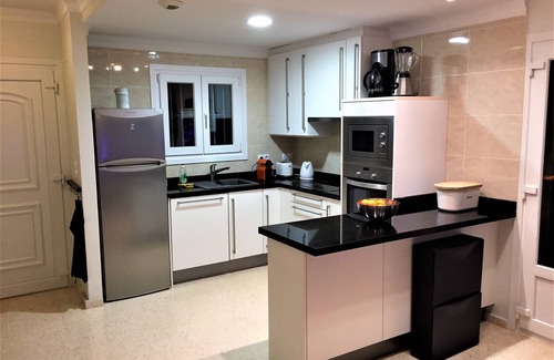Molinell Villa | Holiday villa in Oliva Nova 100m to the beach, Roof terrace and free WiFi 200MB