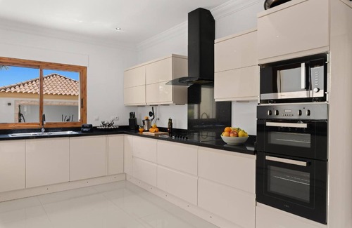 Costa Adeje Villa | Holiday Villa 'Karat Luso' with Sea View, Wi-Fi and Air Conditioning
