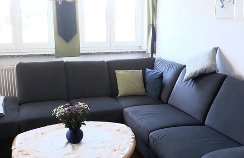 Naila Apartment | Holidays on the farm - apartment with terrace and panoramic view right on the edge of the forest