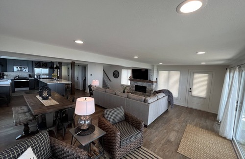 Holland House | Holland beachfront lake house, complete renovation, private beach