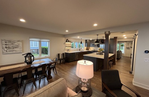 Holland House | Holland beachfront lake house, complete renovation, private beach