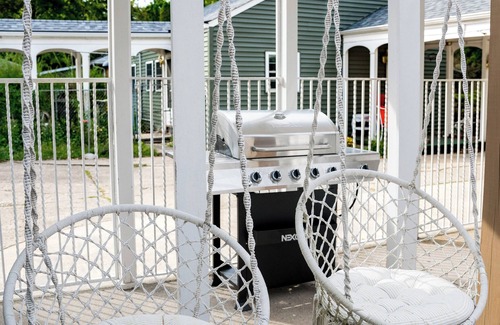 Urbana House | Home 2 blocks from U of I campus! Game Room and Outdoor Area