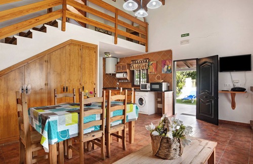 Zahora House | Home "Casa Miguelin 2" On the Beach with Spacious Terrace, Garden, Wi-Fi & A/C