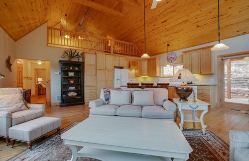 Angel Fire House | Home in the Woods with a Spacious Deck