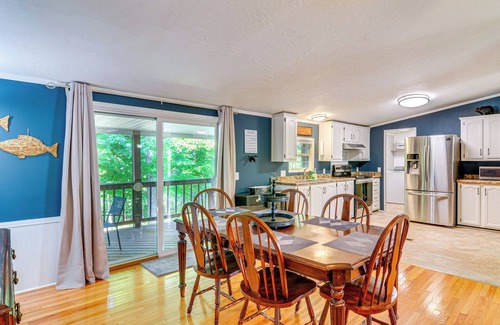Byrdstown House | Home Near Dale Hollow Lake: Deck & Fire Pit