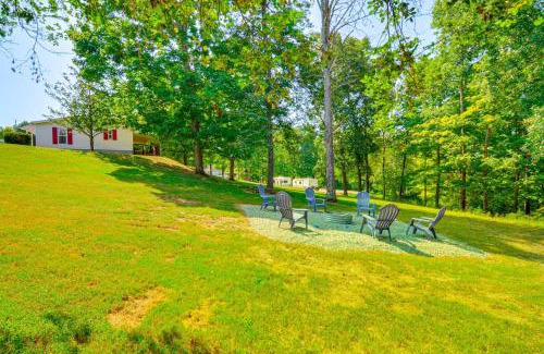 Byrdstown House | Home Near Dale Hollow Lake Deck and Fire Pit