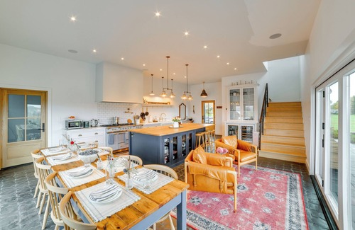 Franklin House | Home on Blueberry Farm w/Views in Franklin!