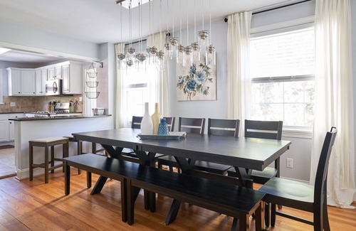 Greensboro House | Home Sleeps 18-22 near downtown Greensboro, Aquatic Center, Furniture Mkt