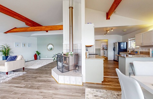 Adelma Beach House | Home w/sunrise views over Discovery Bay, near town & Olympic NP- dog-friendly