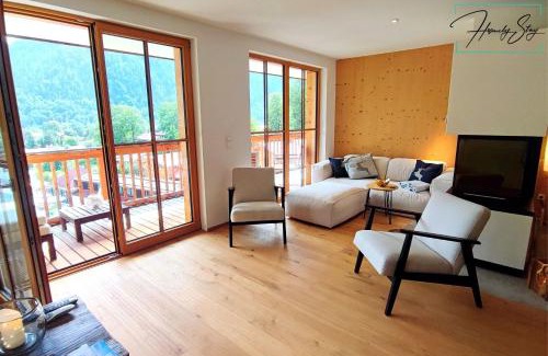 Bayrischzell Apartment | Homely Stay AlpenPanorama-Chalet mit eigener Sauna, Kamin und Bergblick