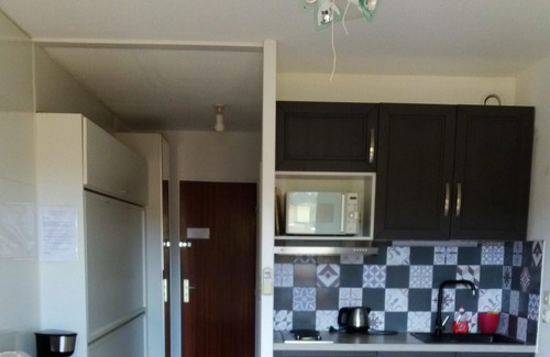 La Faviere Apartment | Homerez - 50 m away from the beach! Beautiful studio for 2 ppl. with shared pool