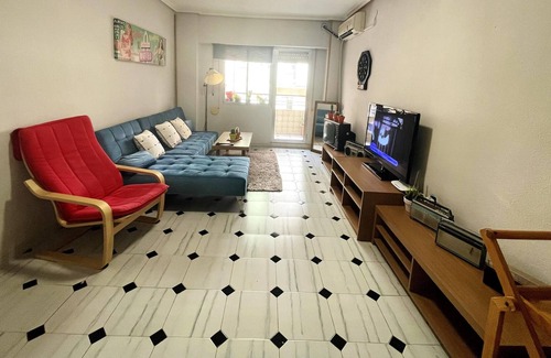 Diputacion de Cartagena Casco Apartment | Homerez - Big appartement 3 km away from the beach for 10 ppl. at Cartagena