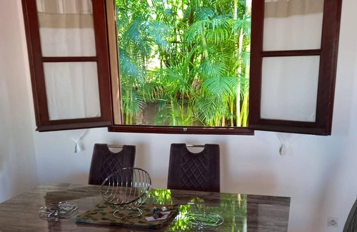 La Riviere Saint-Louis House | Homerez - House 12 km away from the beach for 5 ppl. with garden at Saint-Louis