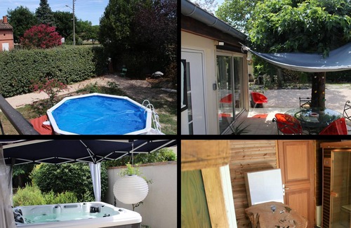 Launaguet Apartment | Homerez - Nice appartement for 4 ppl. with shared pool and jacuzzi at Launaguet