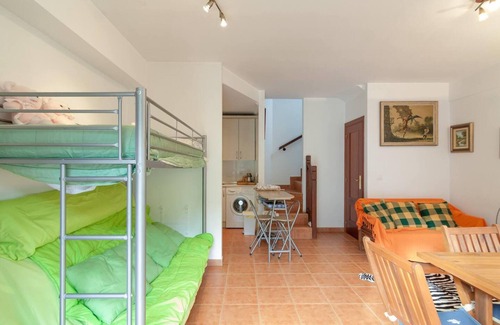 Arredondo Ski Chalet | Homerez - Nice chalet for 3 ppl. with garden at Bustablado