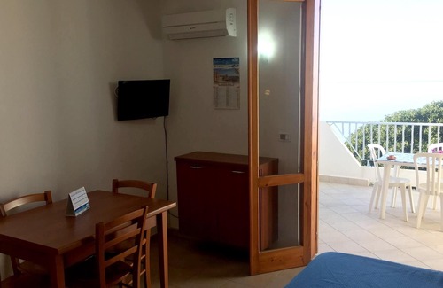 Gioiosa Marea Apartment | Homerez - Studio 800 m away from the beach for 4 ppl. with balcony at Calava