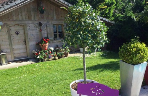 Allinges Villa | Homerez - Villa for 2 ppl. with swimming-pool, sauna and garden at Allinges