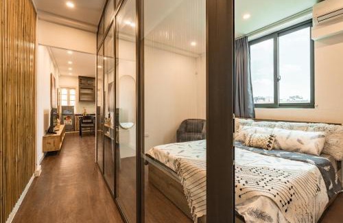 Ba Dinh Apartment | Homestay CHẤT-Peaceful Corner,Self check
