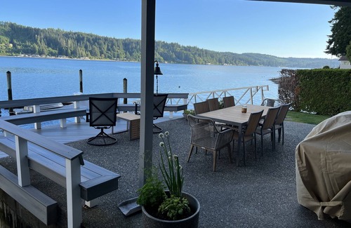 Belfair House | Hood Canal waterfront oasis with deep water dock