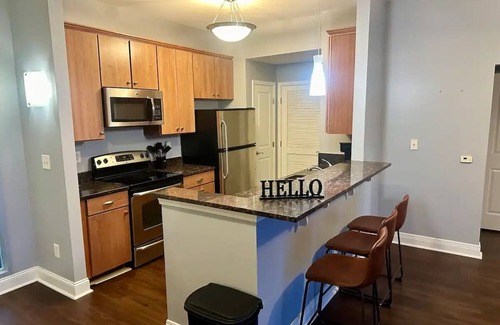 Lockerbie Square Apartment | Hoops & High Ceilings! Steps to Downtown Delights