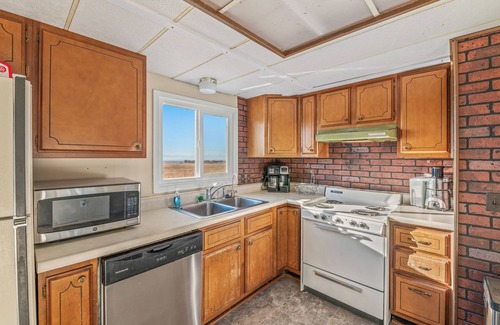 Platteville House | Horse Ranch Getaway, Fireplace, BBQ Grill, and Relaxing Patio with Mountain View