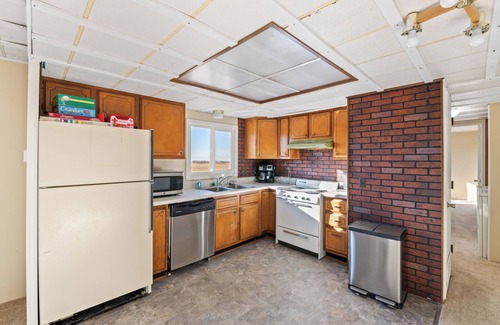 Platteville House | Horse Ranch Getaway, Fireplace, BBQ Grill, and Relaxing Patio with Mountain View