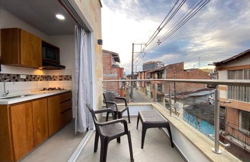 El Carmen de Viboral Apartment | Horus Loft - Con Terraza en todo el Centro