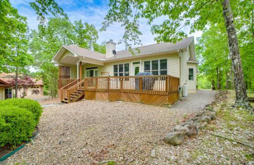 Hot Springs Village House | Hot Springs Village Home with Golf Course View