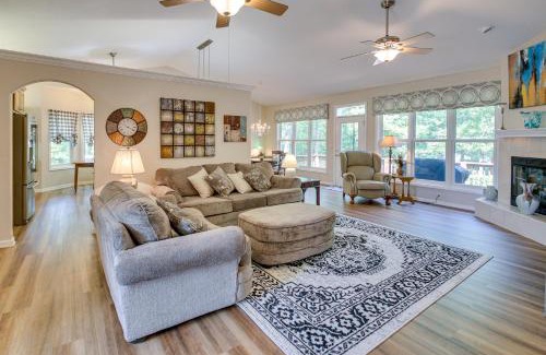 Hot Springs Village House | Hot Springs Village Home with Golf Course View