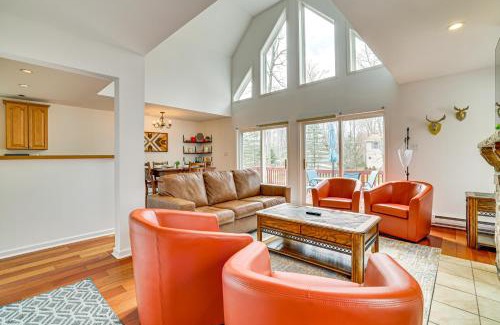 Pocono Lake House | Hot Tub and Decks Tree-Lined Retreat in Pocono Lake
