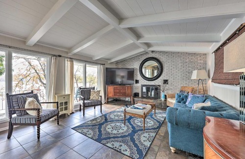Rockwell House | Hot Tub and Dock Lakefront Home in Hot Springs