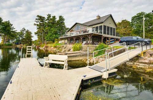 Wellesley Island House | Hot Tub and Dock Waterfront Wellesley Island Home!