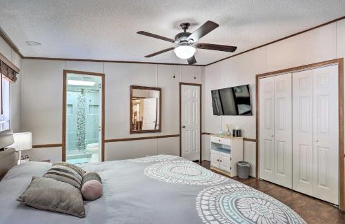 Boone House | Hot Tub and Fire Pit at Luxe Blue Ridge Bungalow