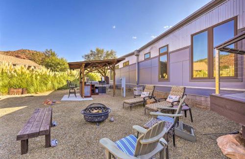 West Sedona House | Hot Tub and Fire Pit Pet-Friendly Sedona Home