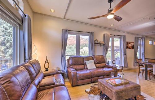 West Sedona House | Hot Tub and Fire Pit Pet-Friendly Sedona Home