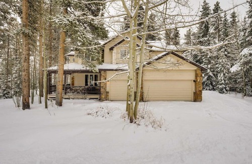 Christie Heights House | Hot Tub and Ski Shuttle Forested Breckenridge Home!