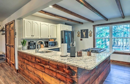 Albrightsville House | Hot Tub, Beach Access: Albrightsville Retreat!