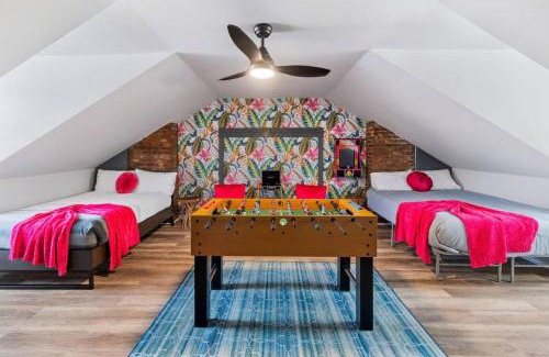 Lawrenceville House | Hot Tub Comfort in Walkable Lawrenceville