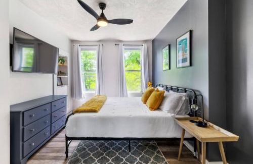 Lawrenceville House | Hot Tub Comfort in Walkable Lawrenceville