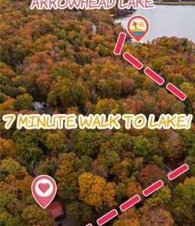 Pocono Lake House | Hot Tub Fire Pit Dog Friendly