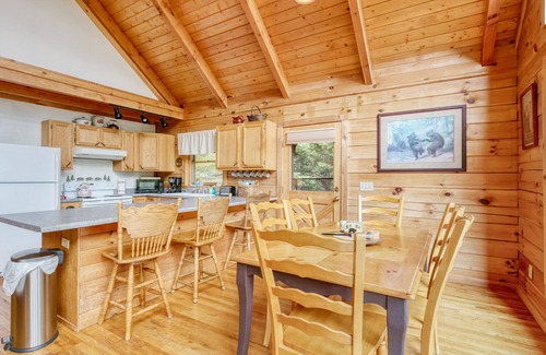 Waynesville Cabin | Hot Tub, Fire Pit, Grill, Foosball | Incredible View | Mountain Gem by AvantStay