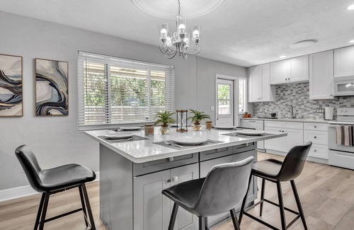 Florida Shores House | Hot Tub, Fire Pit, Near the Beach!