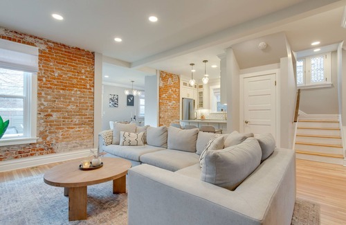 City Park West House | Hot Tub, Fire Pits: Ideally Located Denver Home!