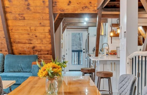 Pittsfield Cabin | Hot tub, fireplace, Game Room, 20 min drive to Killington