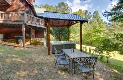 Ellijay House | Hot Tub, Game Tables and Mtn Views Ellijay Cabin